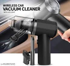 3-in-1 Vacuum Cleaner USB Rechargeable Wireless Handheld Mini Car Vaccum-Cleaners for Travelling Camping Reusable Portable with Charging Cable & 3 Attachments (‎PV-AS228)